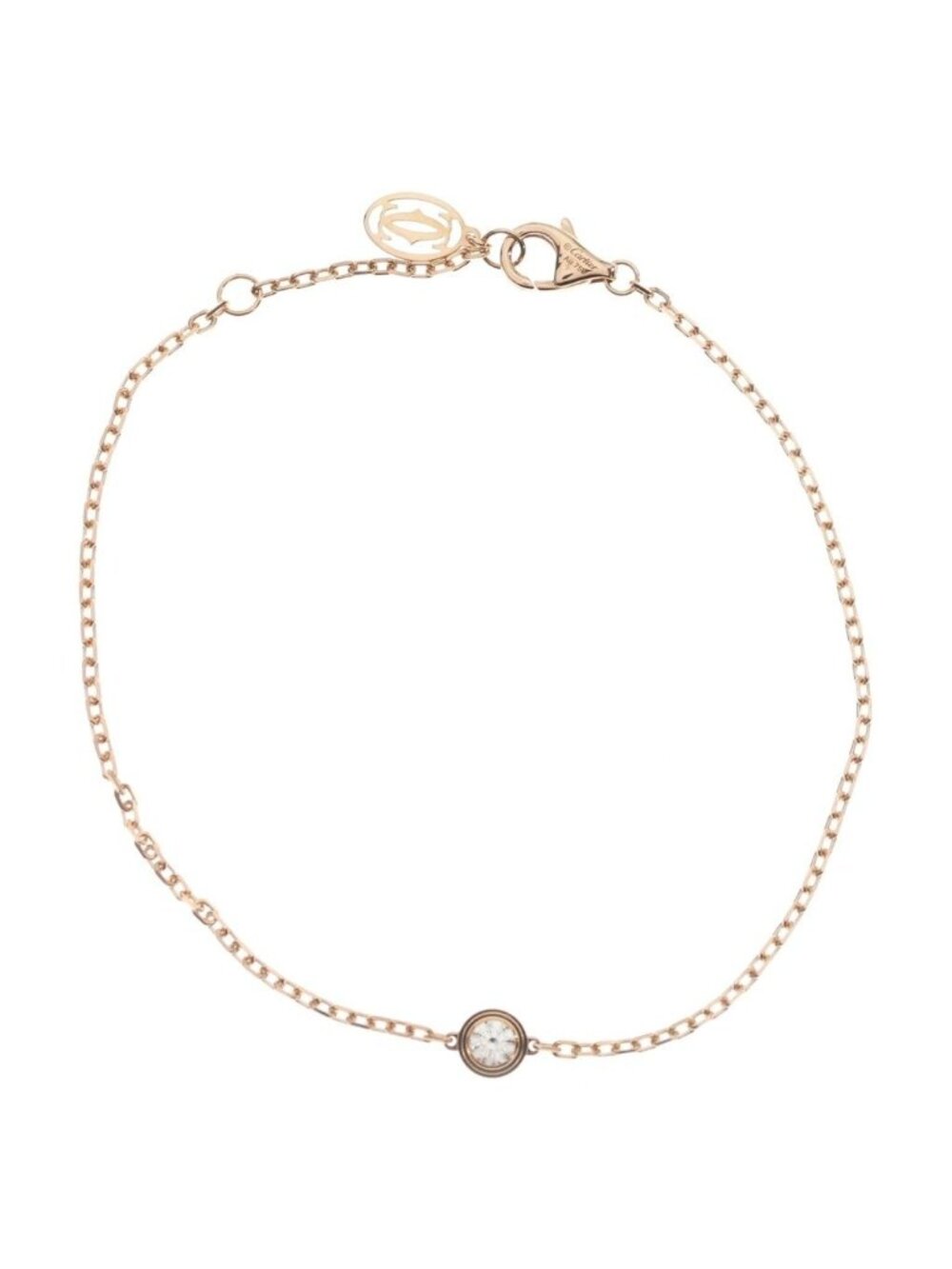 Cartier d'Amour LM Diamond Bracelet 18k Pink Gold